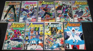 Marvel Bronze-Modern AVENGERS TITLES 90pc Mid-High Grade Comic Lot VF-NM