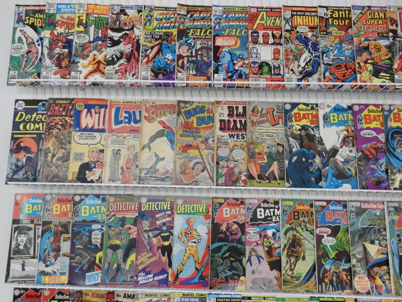 Huge 150+ Silver/Bronze Comics Low Grade Lot!! W/ Batman, Spider-Man, Thor+ MORE