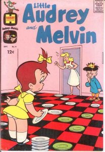 LITTLE AUDREY & MELVIN (1962-1973) 9 VF-NM   Sept. 1963 COMICS BOOK