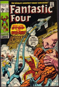 Fantastic Four #114 - 2nd App of Overmind (6.0) 1971