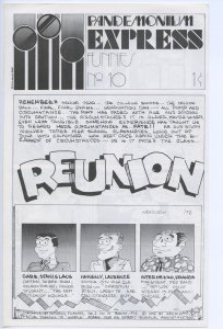 PANDEMONIUM EXPRESS FUNNIES #10 - Digest-size comix - 7.5, WP - 1st print