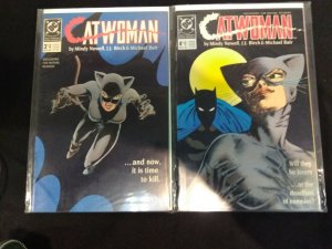 [SOLD] Catwoman #1, 2, 3, 4 FULL RUN 1989 CATWOMAN MINI-SERIES