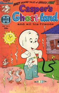 Casper's Ghostland #91 VG ; Harvey | low grade comic All Ages Friendly Ghost