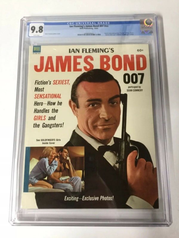 Ian Flemings James Bond Dell Publishing NN 1 CGC 9.8 1964 Highest Graded Only 1