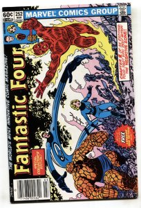 Fantastic Four #252 comic book - Includes Tattooz-Newsstnad-Marvel NM-