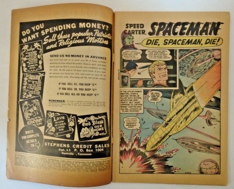 Speed Carter, Spaceman (1953, Atlas) #5 vgf