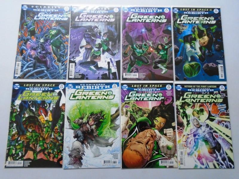 Green Lanterns Lot, From:#12-43, 36 Different 8.0 VF (2017 & 2018)