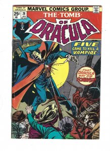 Tomb of Dracula #34 (1975) sb6