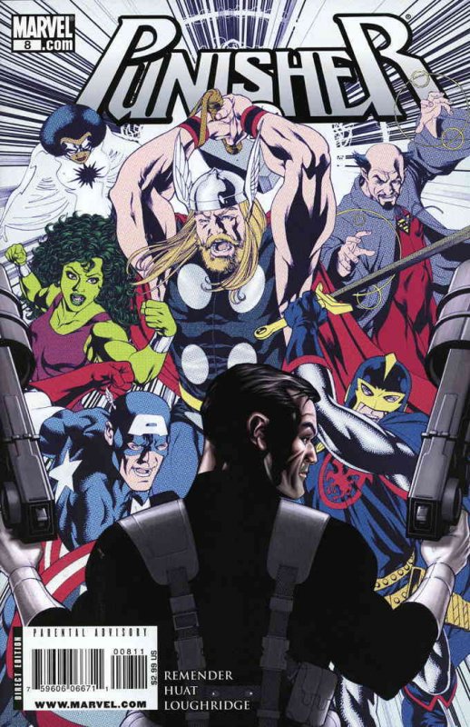 Punisher (8th Series) #8 FN ; Marvel | Rick Remender