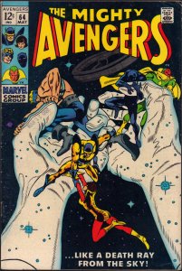 Avengers #64 - Egghead & Black Widow (7.0) 1969