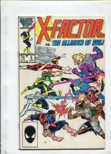 X-FACTOR #5 (7.0) 1ST APOCALYPSE (CAMEO) HOT MOVIE!