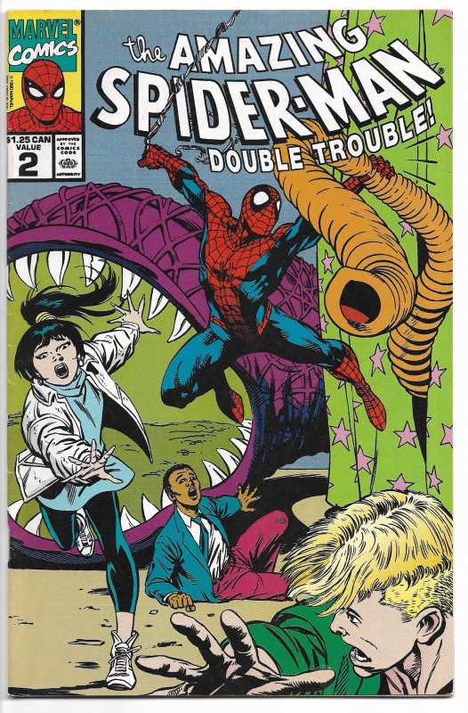 The Amazing Spider-Man: Skating on Thin Ice: Double Trouble #2 (1990) FN-VF