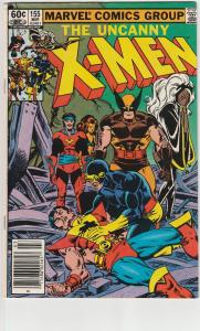 3 The Uncanny X-Men Marvel Comic Books # 154 155 156 Wolverine Cyclops Storm WM6