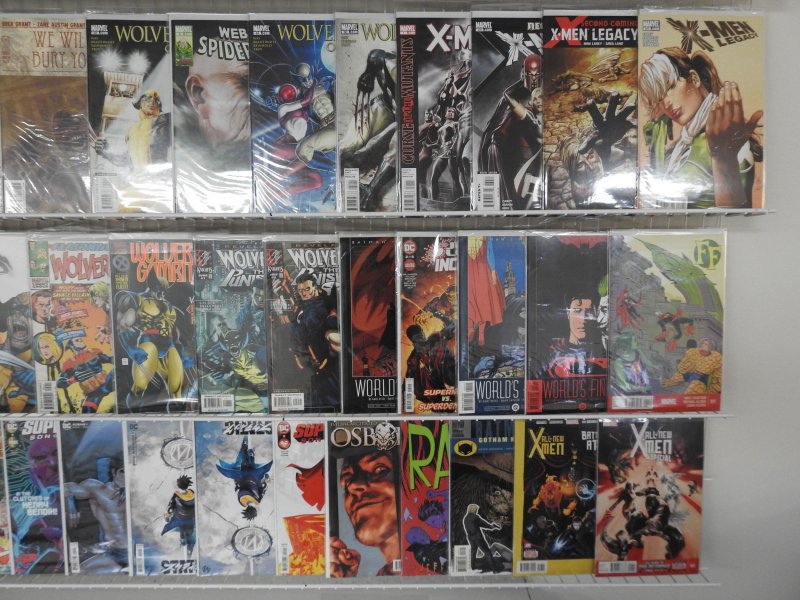 Huge Lot of 160+ Comics W/ Wolverine, Superman, Hulk! Avg. VF Condition!