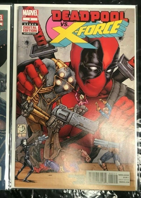 DEADPOOL 2PC (VF/NM) DRACULA'S GAUNTLET!! X-FORCE!! 2014