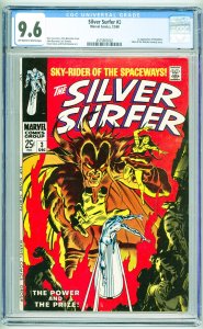 The Silver Surfer #3 (1968) CGC 9.6! 1st Appearance of Mephisto!