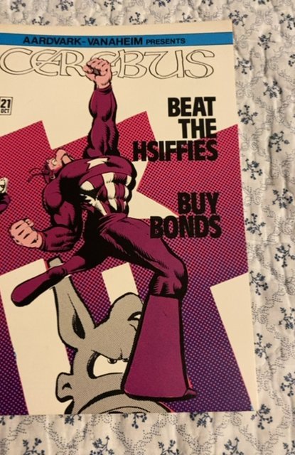 Cerebus the Aardvark #21 Scarce Barry Windsor-Smith Letter 1st Captain Cockroach