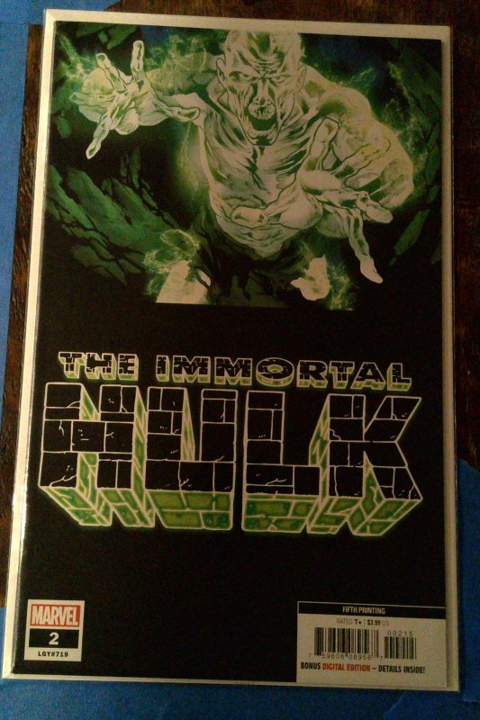 The Immortal Hulk #2 Fifth Print Cover A (2018)