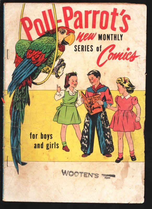 March Of Comics #72 1952-Krazy Kat & Ignatz Mouse-Rare Poll-Parrot's Shoe Sto...