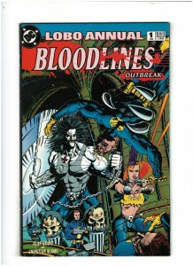 Lobo Annual #1 VF+ 8.5 DC Comics 1993 Bloodlines 