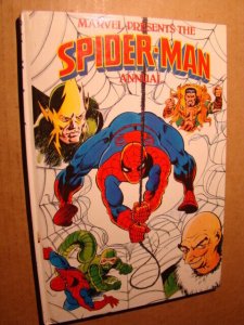 UK EDITION ANNUAL - SPIDER-MAN 1981 *VF/NM 9.0* *RARE* HARDBACK