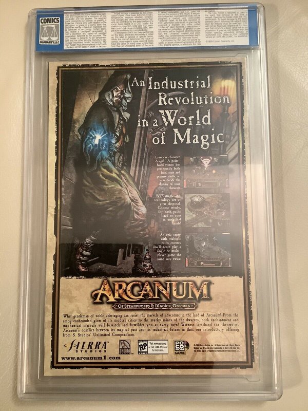 Midnight Nation #1 CGC 9.8 Gold DF Cover COA #1074 Of 4000-Straczynski And Frank