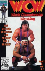 WCW World Championship Wrestling #9 Marvel Comics December Dec 1992 (FNVF)