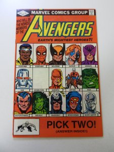 The Avengers #221 (1982) VF condition