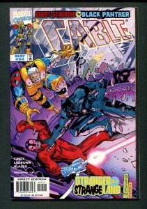 Cable #54 ( 9.6 NM+ ) /  Black Panther / May 1998