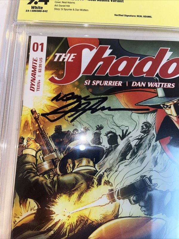 Shadow (2017) # 1 (CBCS 9.4) Verified Signature Neal Adams