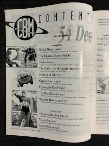 1997 COMIC BOOK MARKETPLACE Magazine #54 VG+ 4.5 Captain America vs Daredevil