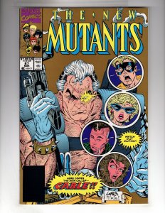 The New Mutants #87 (1990)  VF/NM  1st App CABLE! 2nd print   / ECA7X