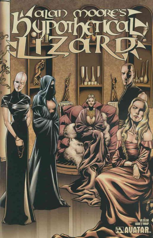 Hypothetical Lizard (Alan Moore’s…) #2B VF/NM Avatar - save on shipping - detail