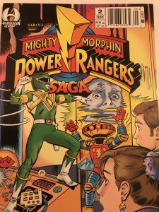 Mighty Morphin Power Rangers Saga #1 & 2 lot : Hamilton 1995 mini, 2 in NM