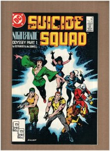 Suicide Squad #14 DC Comics 1988 Ostrander DEADSHOT Nightshade Odyssey VF/NM 9.0