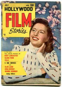 Hollywood Film Stories #3 1950- Golden Age- Barbara Stanwyck VG-