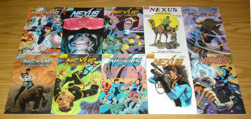 Nexus #1-80 VF/NM complete series + (5) more - mike baron - steve rude - set lot