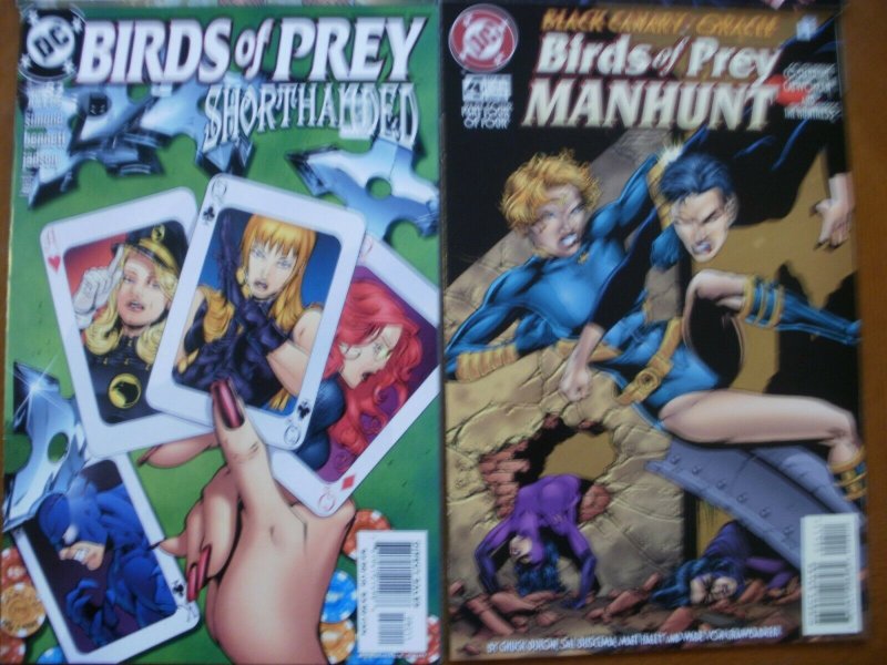 4 DC Comic: BIRDS OF PREY #65 Sensei #66 Student #82 Long Count #4 Oracle Canary