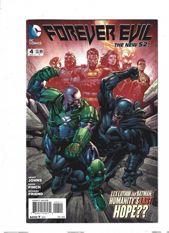 Forever Evil #1 through 7 (2013)