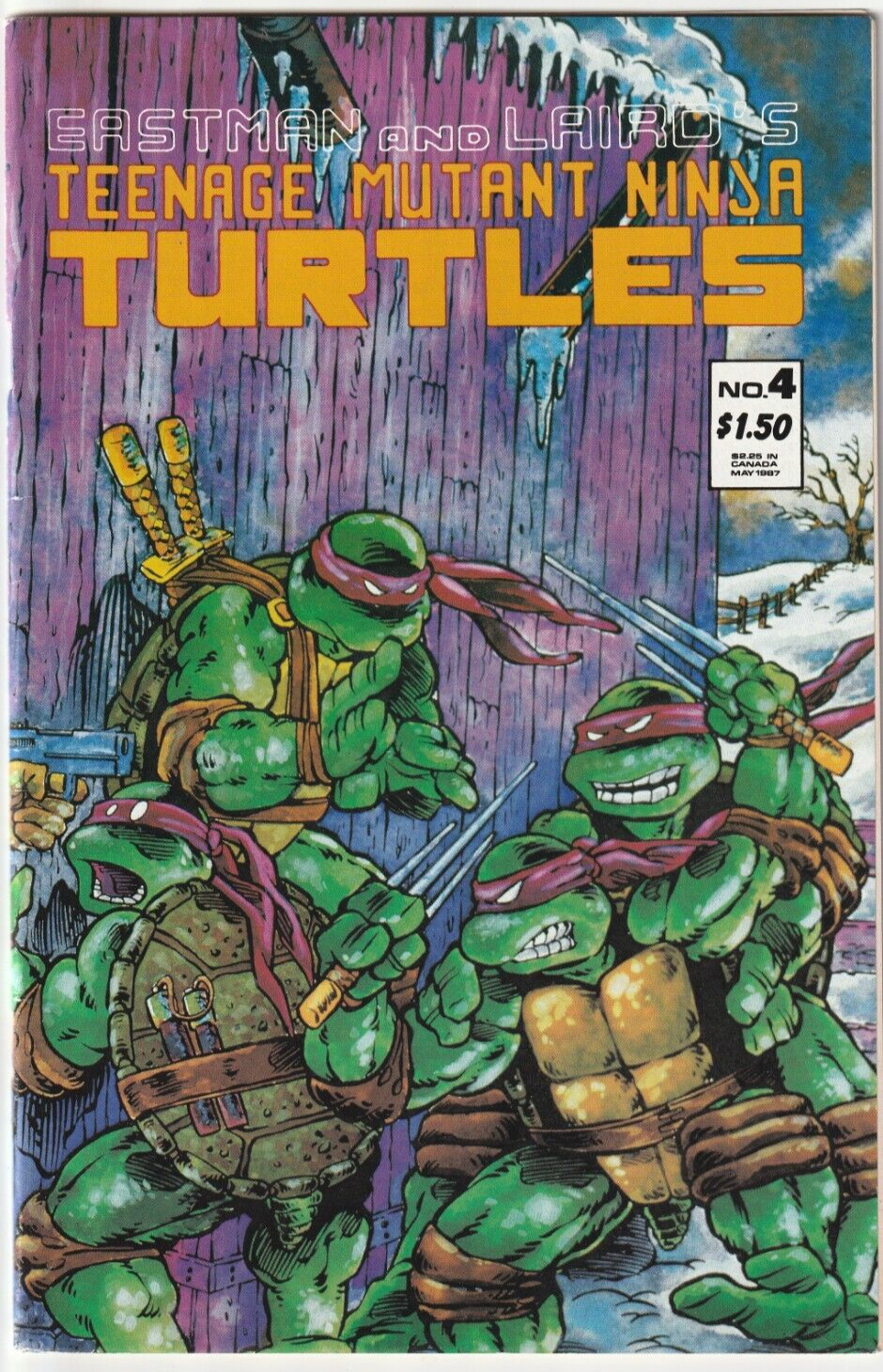 Las Tortugas Ninjas ⚔ (1987).  Teenage mutant ninja turtles