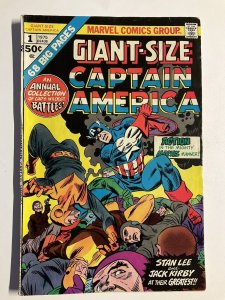 GIANT SIZE CAPTAIN AMERICA 1 FN FINE 6.0 MARVEL B 