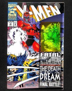 X-Men (1991) #25 Magneto Hologram Cover!