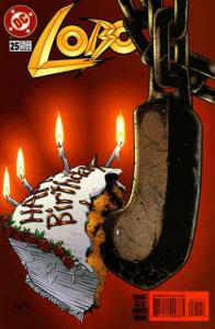 Lobo #25 FN ; DC | Happy Birthday Cake Cover
