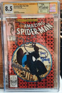 The Amazing Spider-Man #300 Direct Edition (1988) Signed CGC 8.5