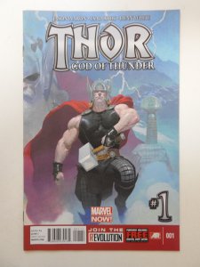 Thor: God of Thunder #1 (2013) Sharp VF+ Condition!