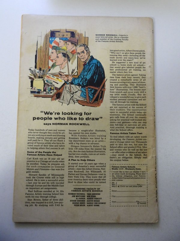 Fantasy Masterpieces #3 (1966) VG Condition 1/2 Spine Split