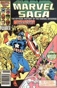 MARVEL SAGA (1985 Series) #12 NEWSSTAND Fine Comics Book