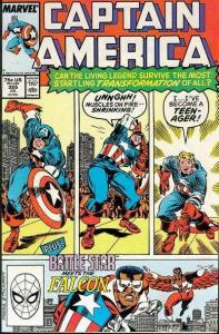 Captain America (1968 series) #355, VF+ (Stock photo)