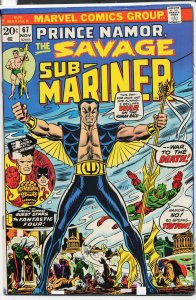 Sub-Mariner #67 (1973) Namor the Sub-Mariner