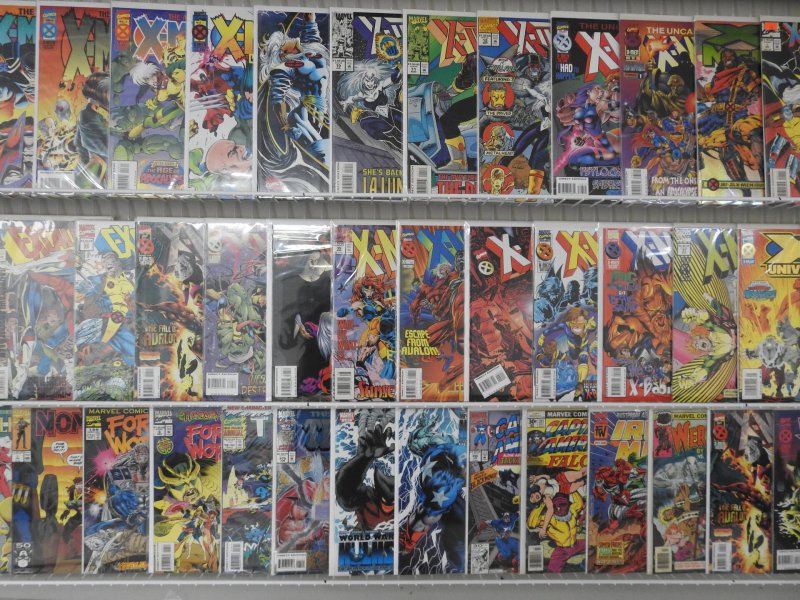 Huge Lot 130+ Comics W/ X-Men, Excalibur, Thor, Hulk+ Avg VF Condition!